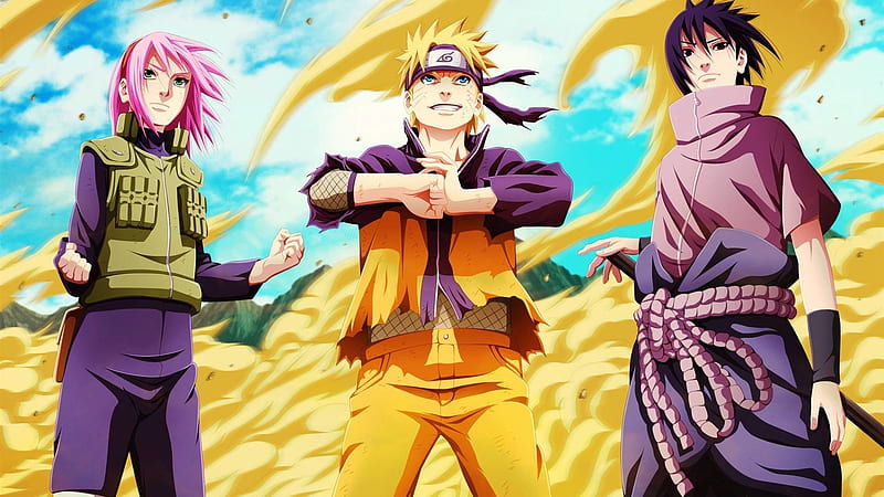Naruto Team 7, HD wallpaper