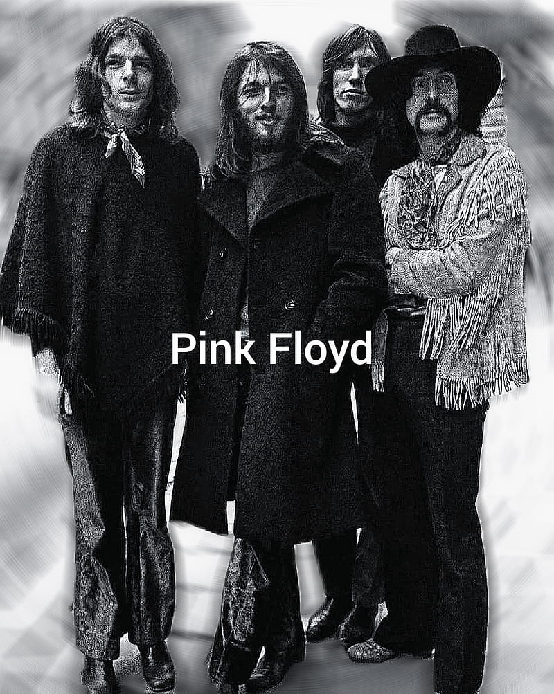 Pink Floyd B&W, coat, footwear, HD phone wallpaper