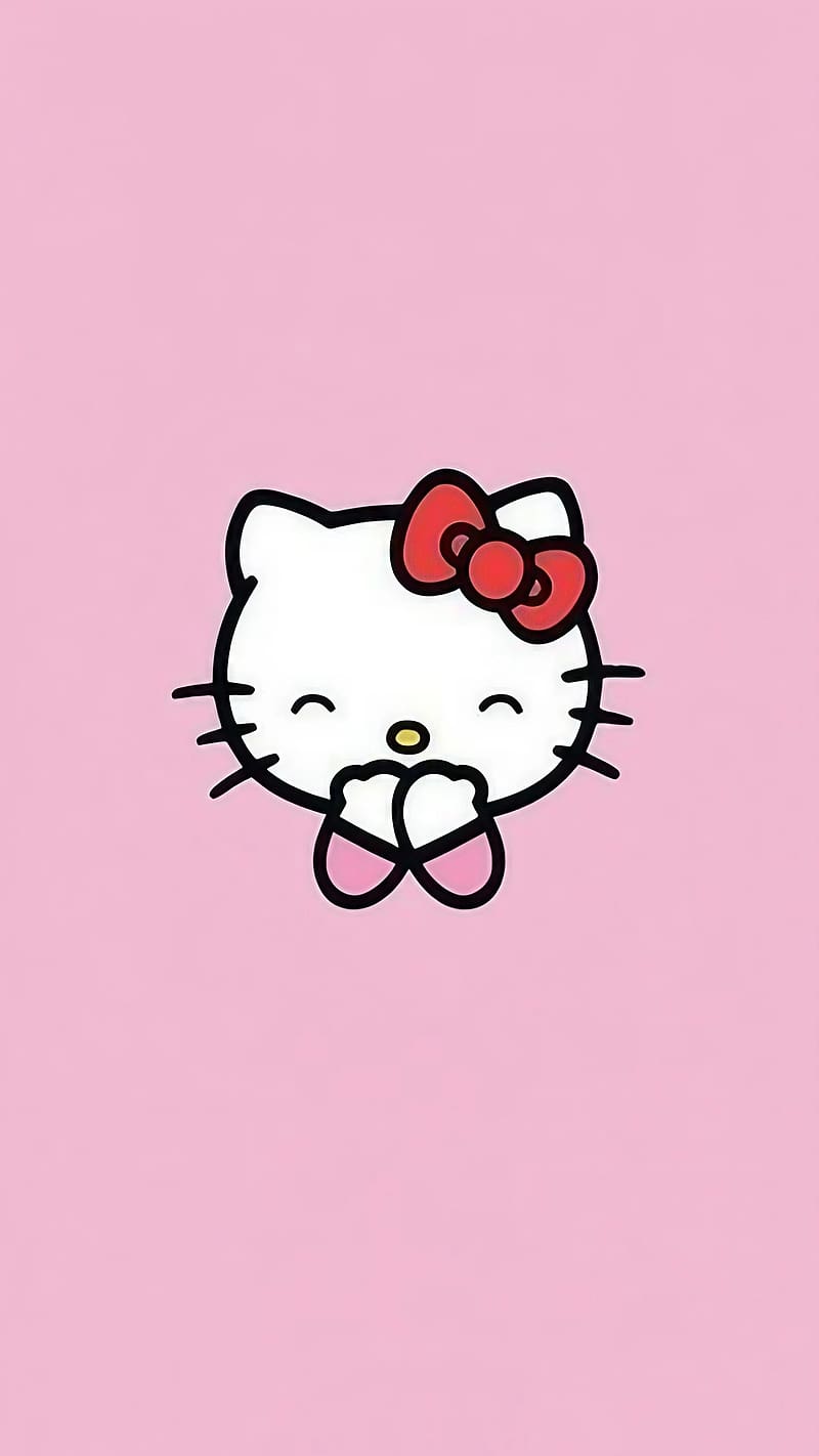 Y Hello Kitty, hello kitty face, cartoon, face, HD phone wallpaper