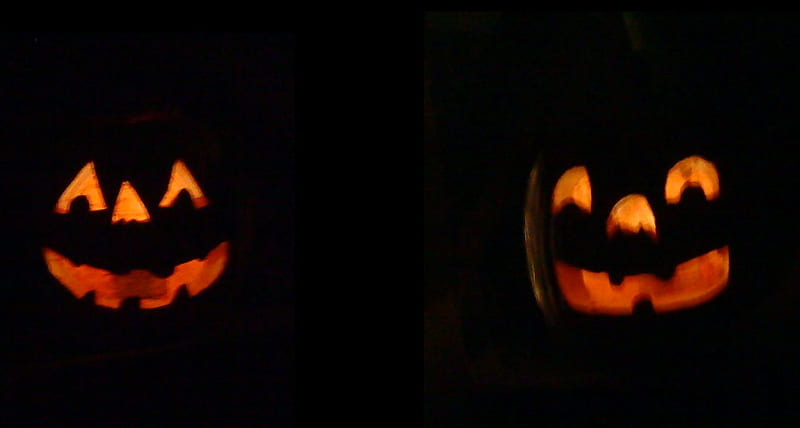 Jack O' lantern, scary, pumkin, halloween, jack o lantern, HD wallpaper