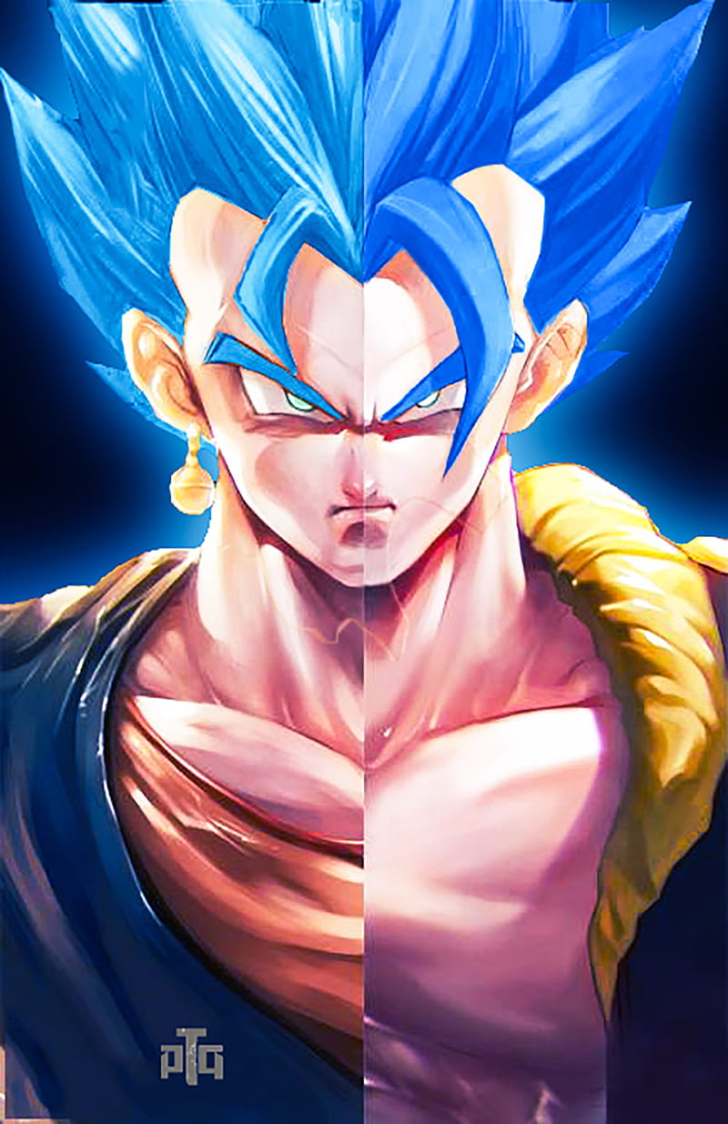 Gogeta ssj Blue  Dragon ball super manga, Anime dragon ball goku, Anime  dragon ball super