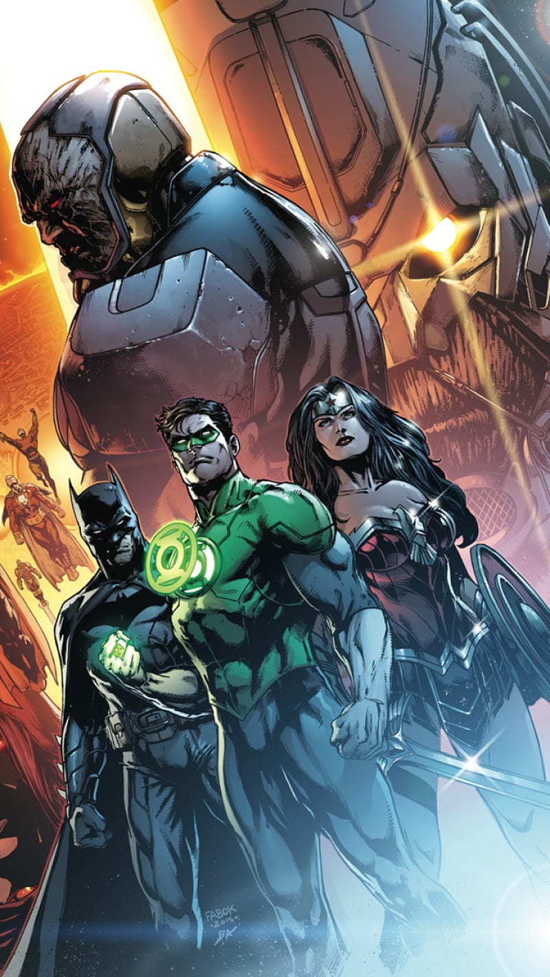 Darkseid War New 52, batman, darkseid war, dc, dc comics new 52, green  lantern, HD phone wallpaper | Peakpx