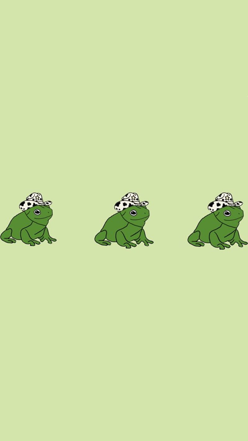 Frog aesthetic . Frog, Cute simple, Cool background, Cartoon Frog, HD phone  wallpaper | Peakpx