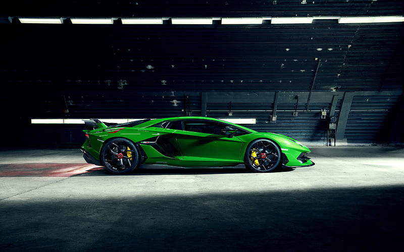 2k Free Download Novitec Lamborghini Aventador Svj 2019 Side View