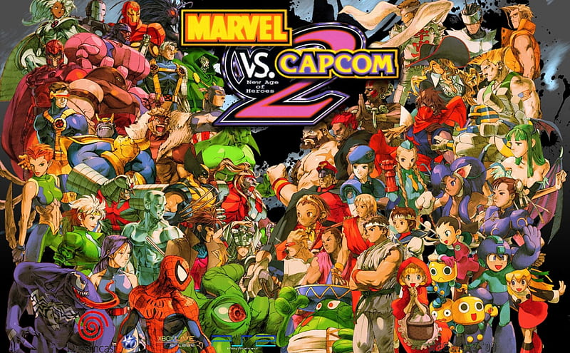 Marvel vs Capcom 2, Spider-man, Capcom, Vs, Marvel, HD wallpaper