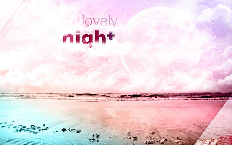 lovely night-Creative Design, HD wallpaper