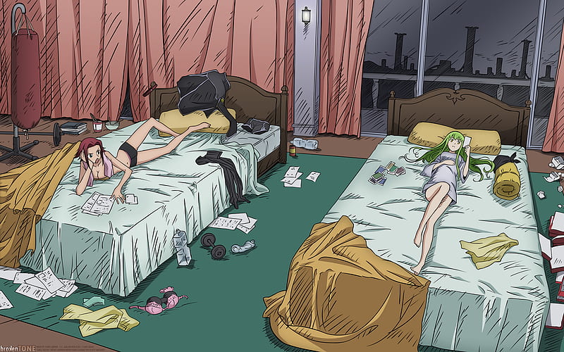Girls room, cute, female, girl, anime, room, sexy, bed, HD wallpaper |  Peakpx