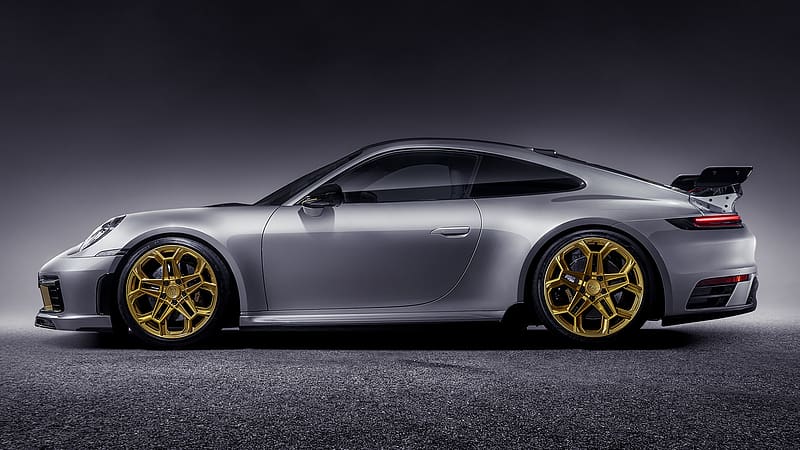 Porsche, Tuning, Car, Porsche 911 Carrera S, Vehicles, Silver Car, Porsche 911 (992) Carrera S By Techart, HD wallpaper