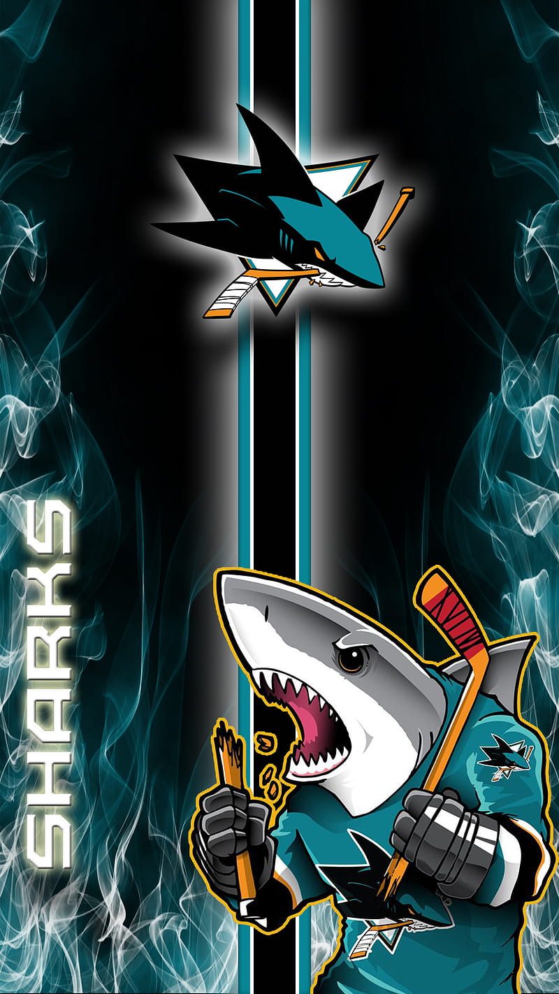 San Jose Sharks, hockey, nhl, HD phone wallpaper