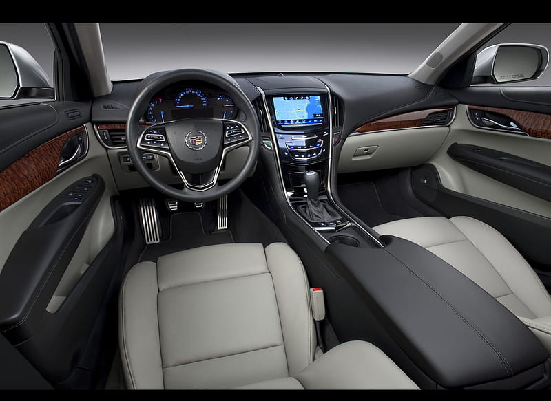 2013 Cadillac ATS - Interior, car, HD wallpaper