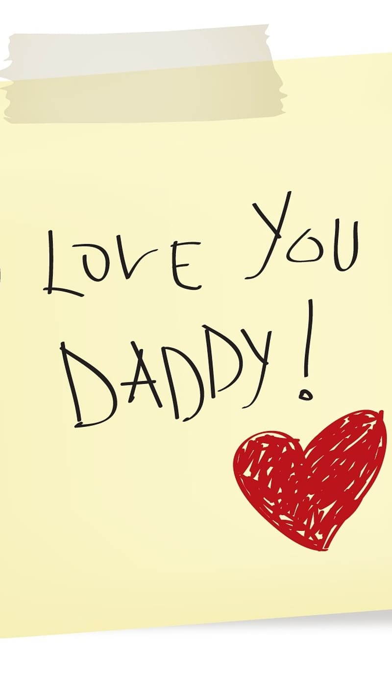 I Love You Mom Dad, love u daddy, HD phone wallpaper