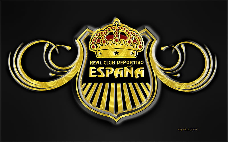 cd real españa logo, olimpia, honduras, marathon, platence, real espana, HD wallpaper