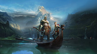God Of War 4 Key Art , kratos, god-of-war-4, god-of-war, games, ps-games, HD wallpaper