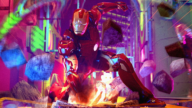 Iron Man 2018 New, iron-man, superheroes, artwork, , digital-art, HD wallpaper