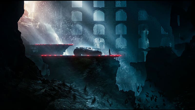 Batman, Comics, Dc Comics, Batmobile, Batcave, HD wallpaper