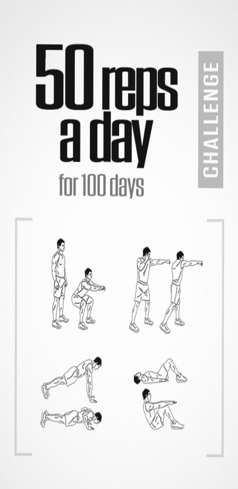 100daychallenge, challenge, daily, day, fitness, health, punch, push,  squat, HD phone wallpaper | Peakpx