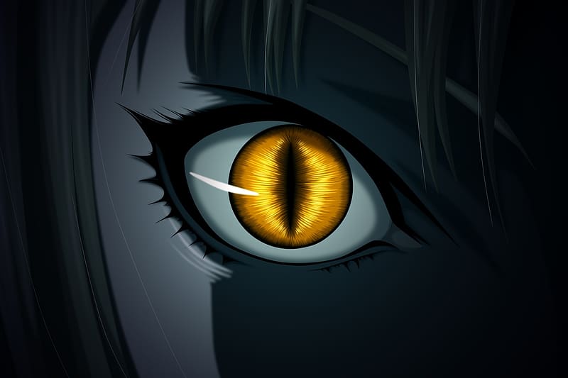 Anime, Dark, Yellow Eyes, Claymore, HD wallpaper