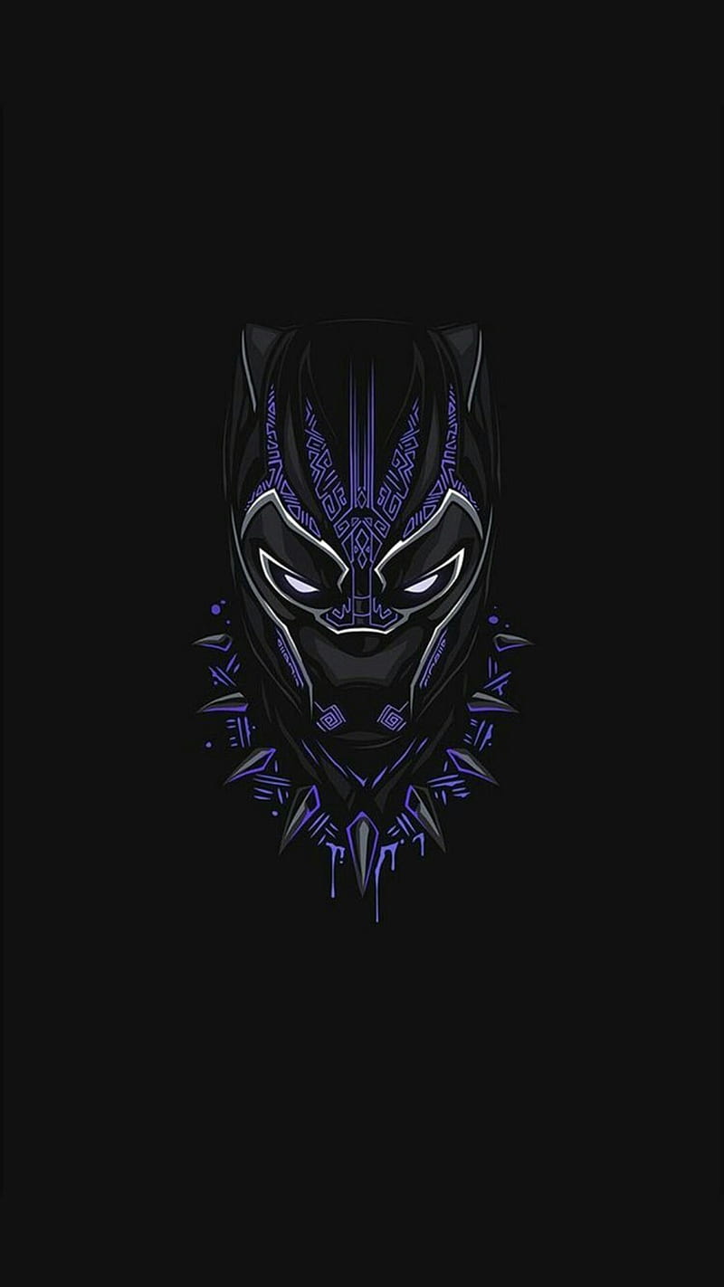 Black panther, marvel, avengers, wakanda, HD phone wallpaper