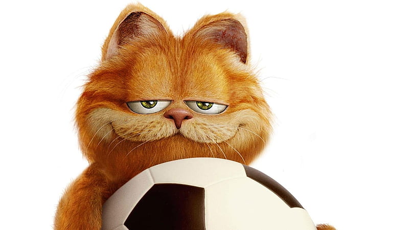 Garfield, movie, orange, ginger, cat, ball, animation, funny, pisica, HD  wallpaper | Peakpx