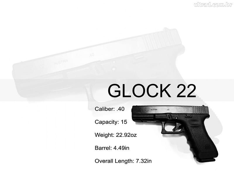 Glock, pistola, arma, cal 40, linda, HD wallpaper