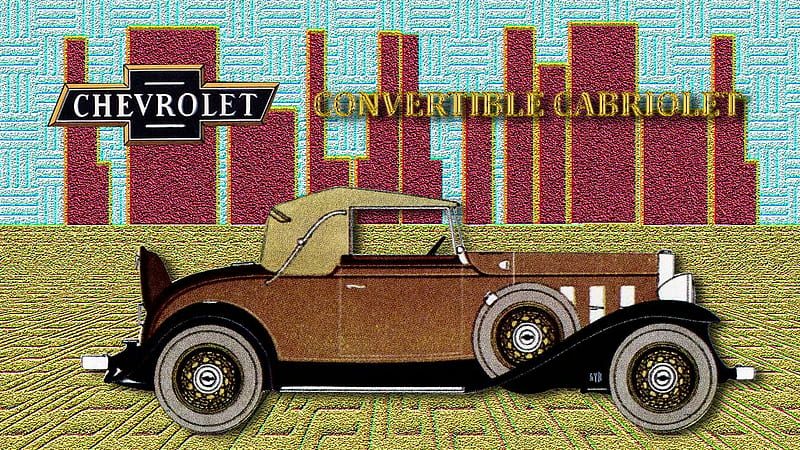 1932 Chevrolet Convertible Cabriolet, Chevrolet Antique Cars, Chevrolet Cars, 1932 Chevrolet, Chevrolet Background, HD wallpaper