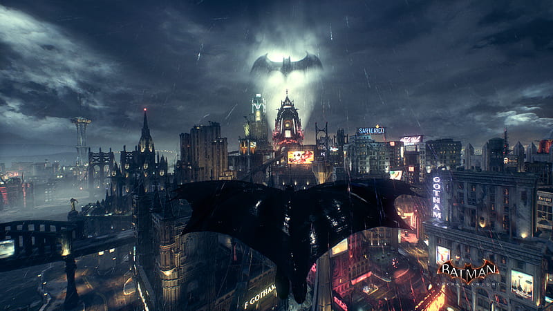 Batman Arkham Night, batman, batman-arkham-knight, games, artist, HD wallpaper