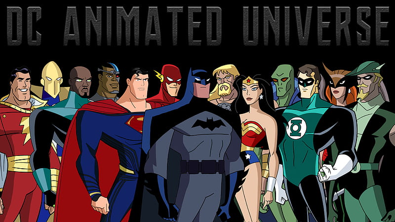 justice league unlimited female characters