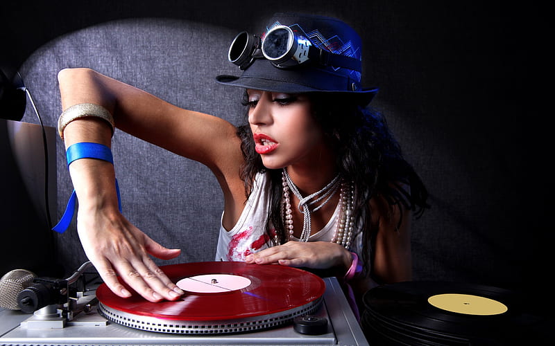 Sexy dj girl-music fashion, HD wallpaper | Peakpx