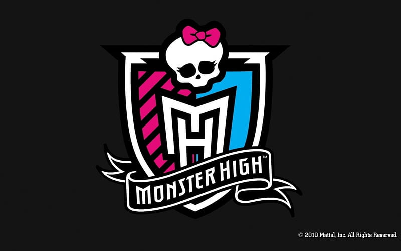 Monster High logo, Monster High, Monster, logo, High, HD wallpaper