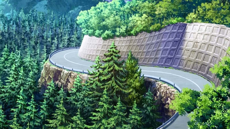 Anime Mountain Road, Scenery, Anime Scenery, Anime, Mountain ...
