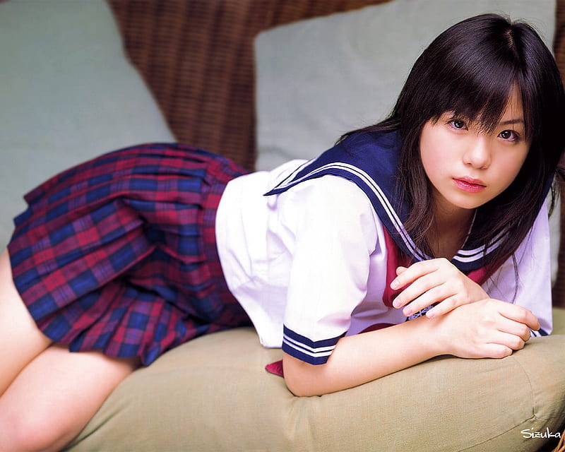 cute actress,in school uniform,Shizuka Kashiwa, in school uniform, shizuka kashiwa, cute actress, HD wallpaper