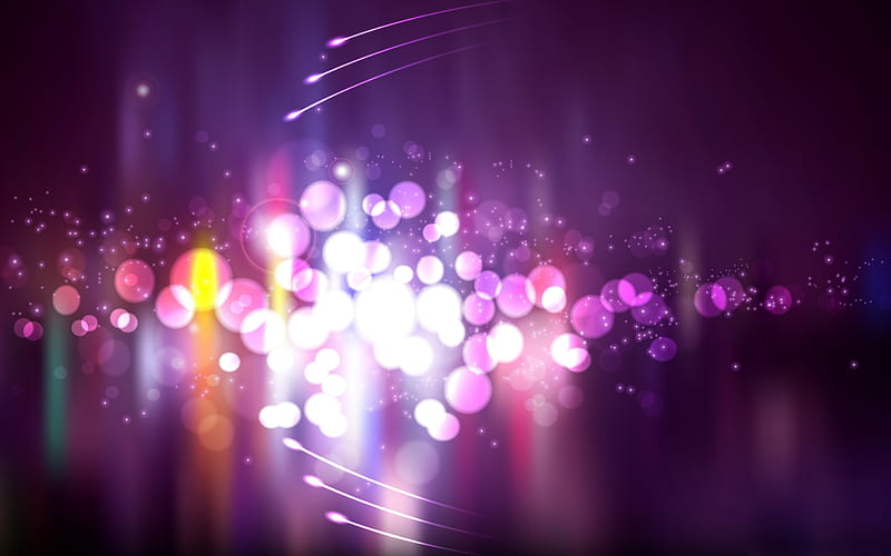 purple lights-Abstract design, HD wallpaper