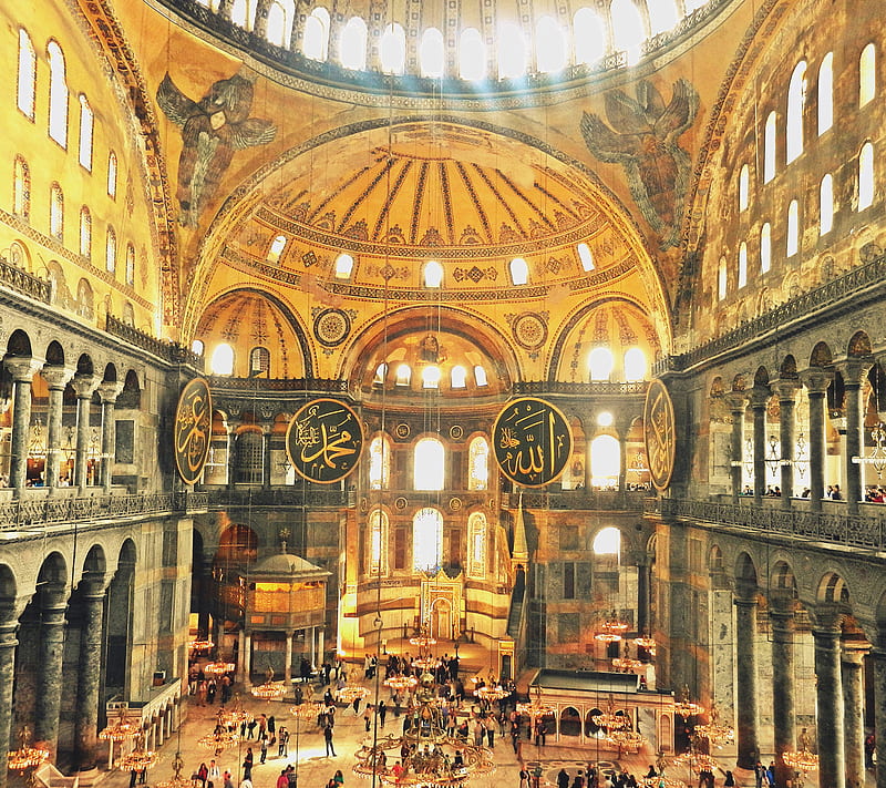 Hagia Sophia, ayasofya, istanbul, HD wallpaper