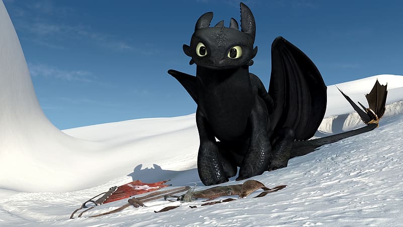 Movie, Toothless (How To Train Your Dragon), Dragons: Gift Of The Night Fury, HD wallpaper