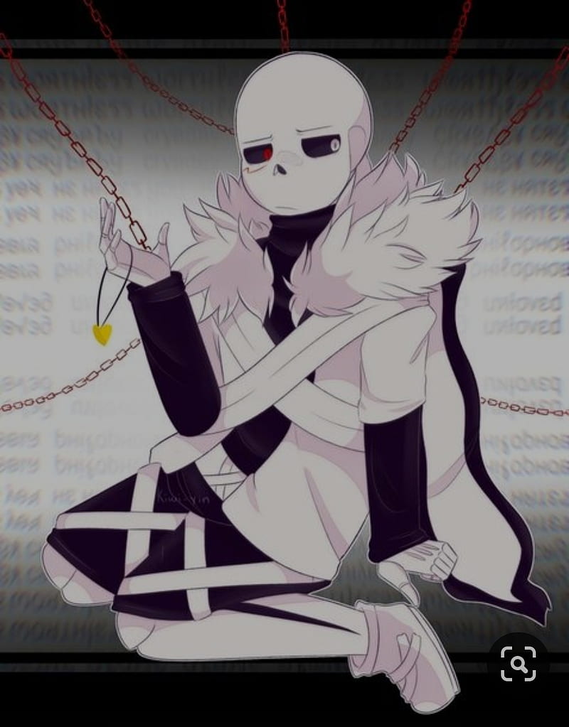 XTale, cross chara, cross sans, HD phone wallpaper