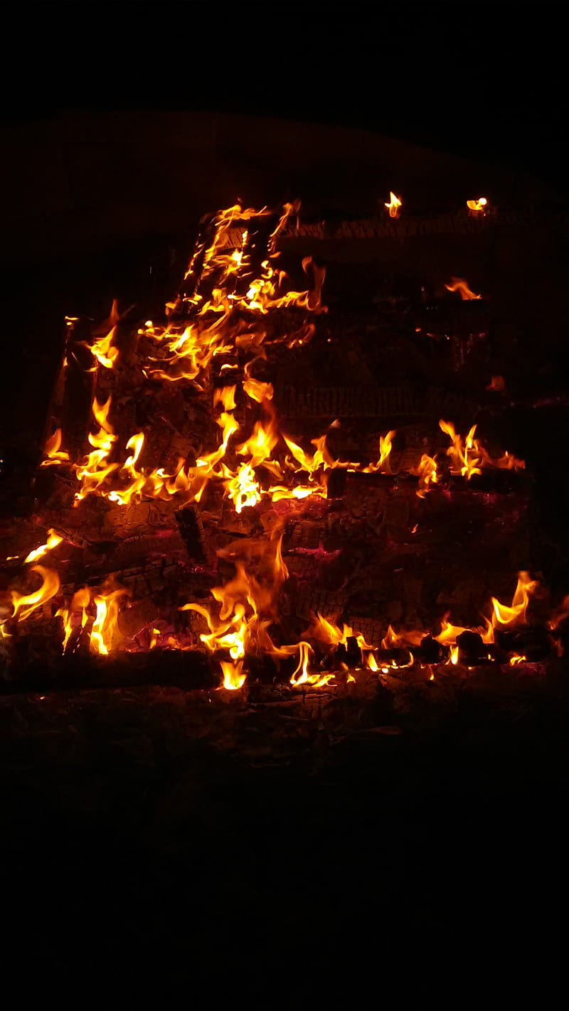 Burning House, fire, HD phone wallpaper | Peakpx