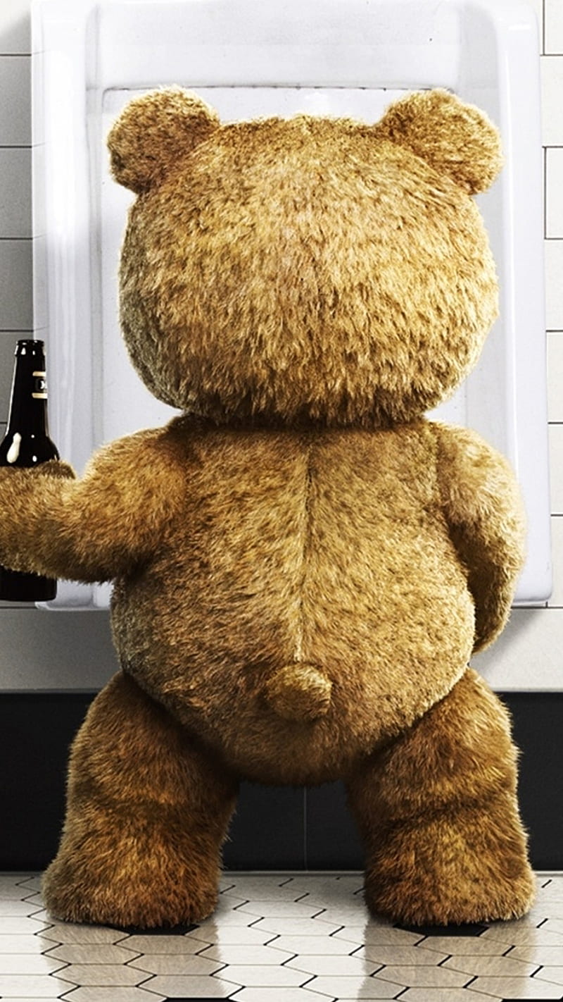 Ted, bear, comedy, movie, HD phone wallpaper