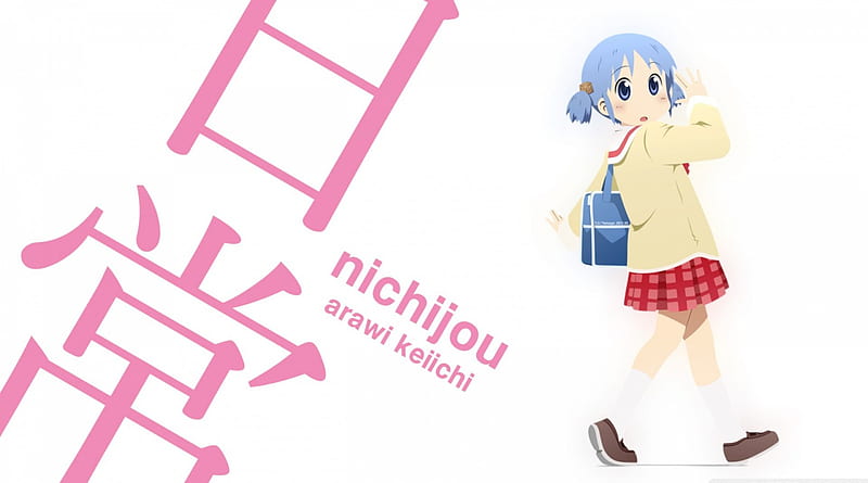 I made a Nichijou phone wallpaper  Nichijou Anime Manga anime