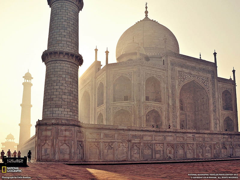 Taj Mahal India-National Geographic, HD wallpaper