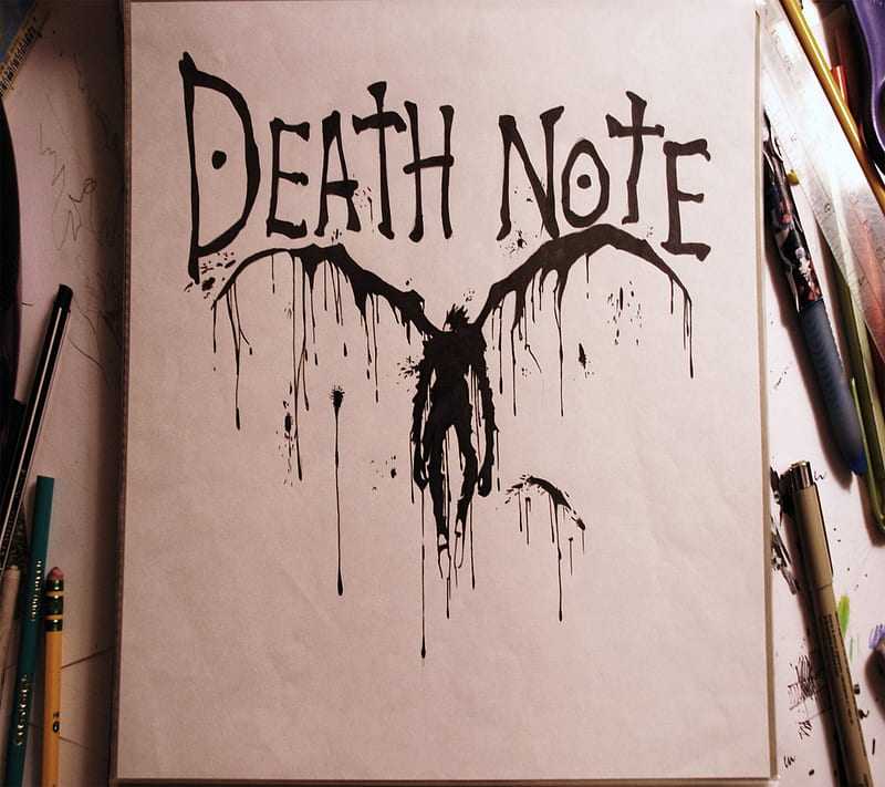 Death Note pencil sketch by me : r/deathnote