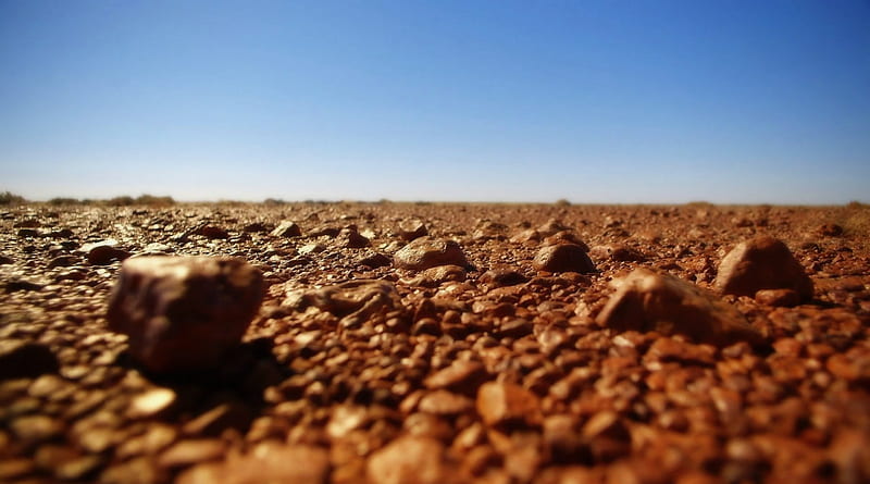 Rocky Ground, African, Blue Skies, Rocky, background, HD wallpaper