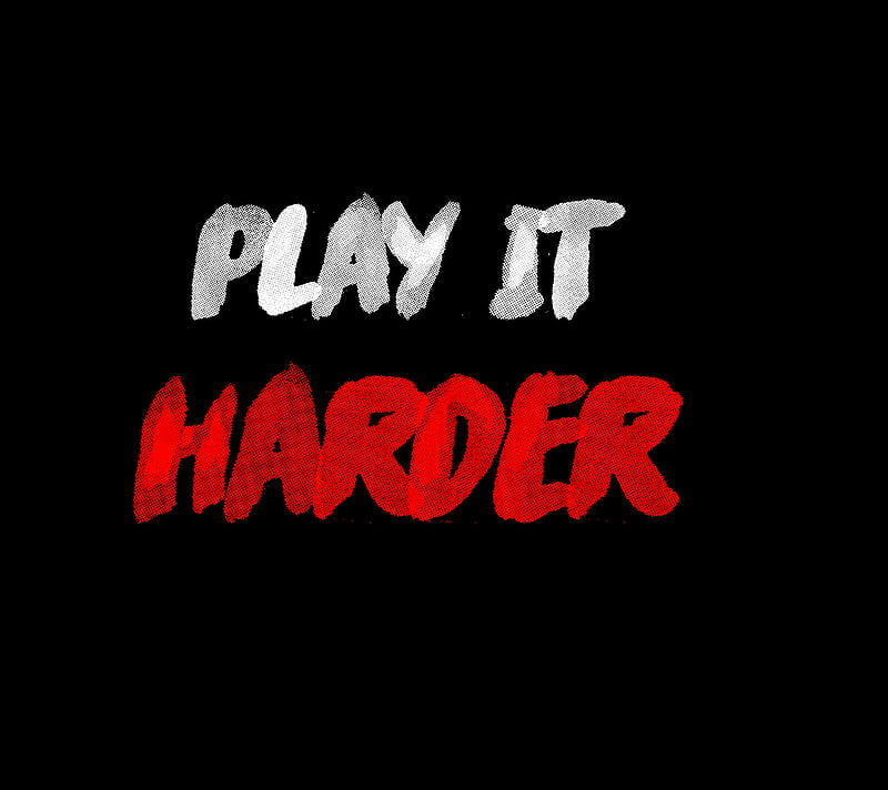 Play it HARDER, dj, hardstyle, music, HD wallpaper