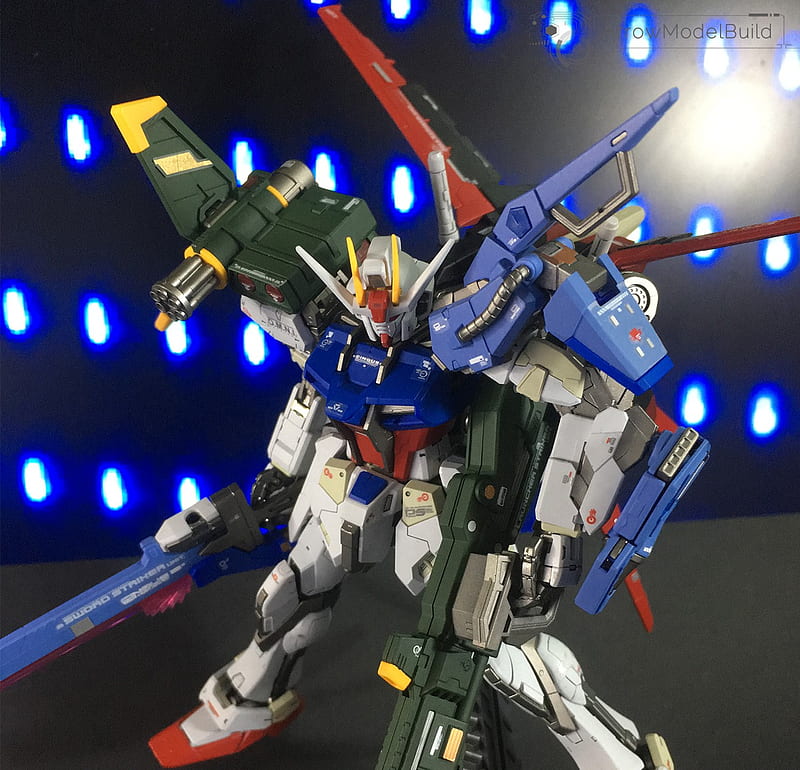 ArrowModelBuild - Figure And Robot, Gundam, Military, Vehicle, Arrow, Model Build. ArrowModelBuild Gundam Perfect Strike Built & Painted RG 1 144 - Preorder, HD wallpaper
