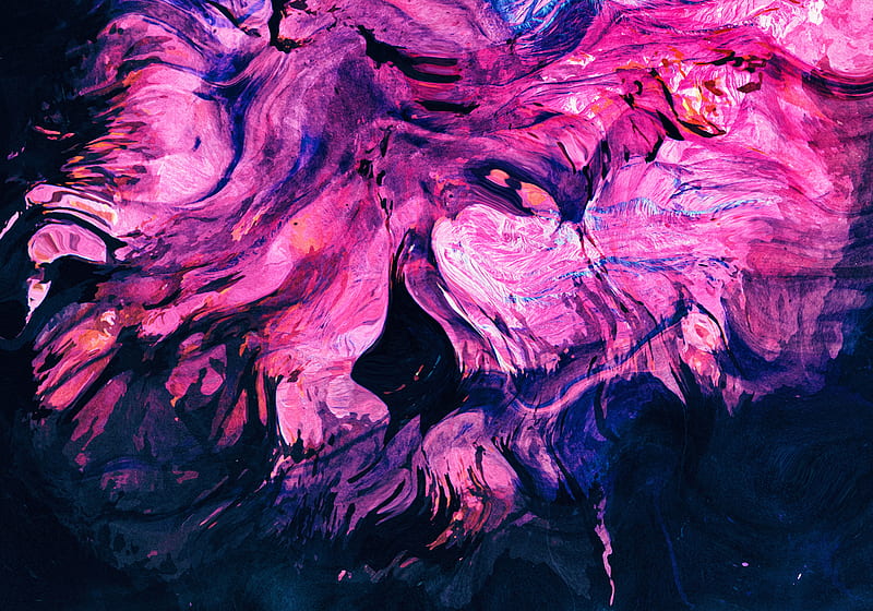 stains, paint, liquid, blending, abstraction, HD wallpaper
