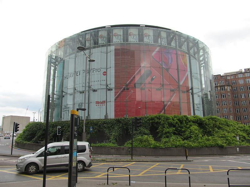 Imax Cinema, London, Architecture, Cinemas, Roundabouts, UK, Waterloo, HD wallpaper