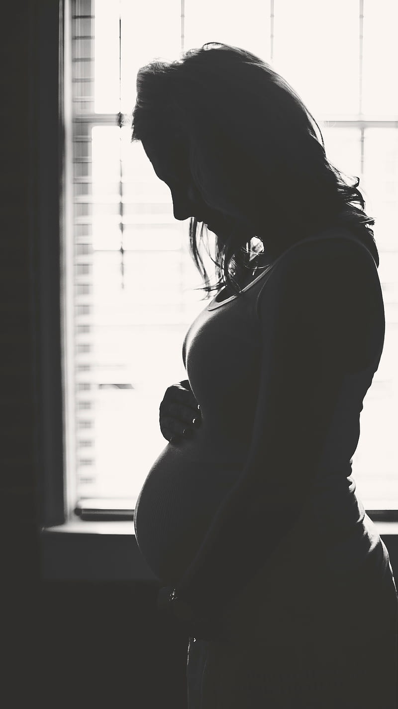 Pregnant woman , mom, motherhood, HD phone wallpaper