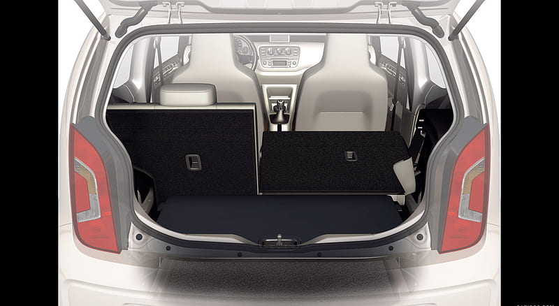 Volkswagen UP! Split folding rear bench seat , car, HD wallpaper