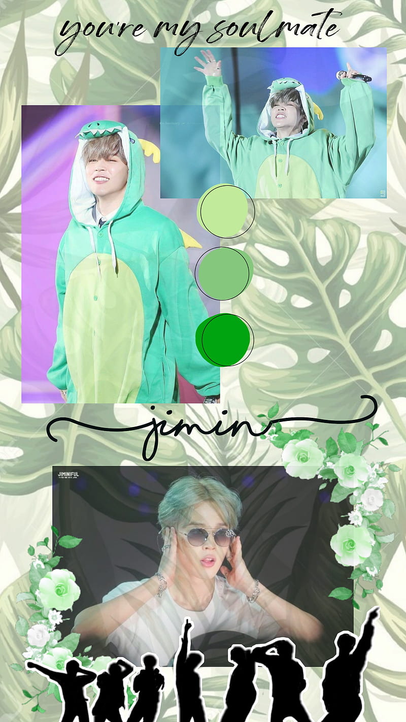 BTS Jimin, aesthetic, green, kpop, lyricaldoodles, HD phone wallpaper |  Peakpx