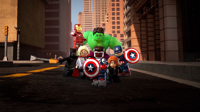 LEGO Marvel Avengers Code Red, HD wallpaper