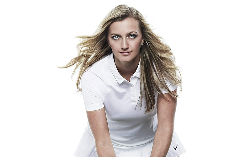 Petra Kvitova, WTA, Tennis, Wimbledon, young athlete, portrait, Czech tennis player, HD wallpaper